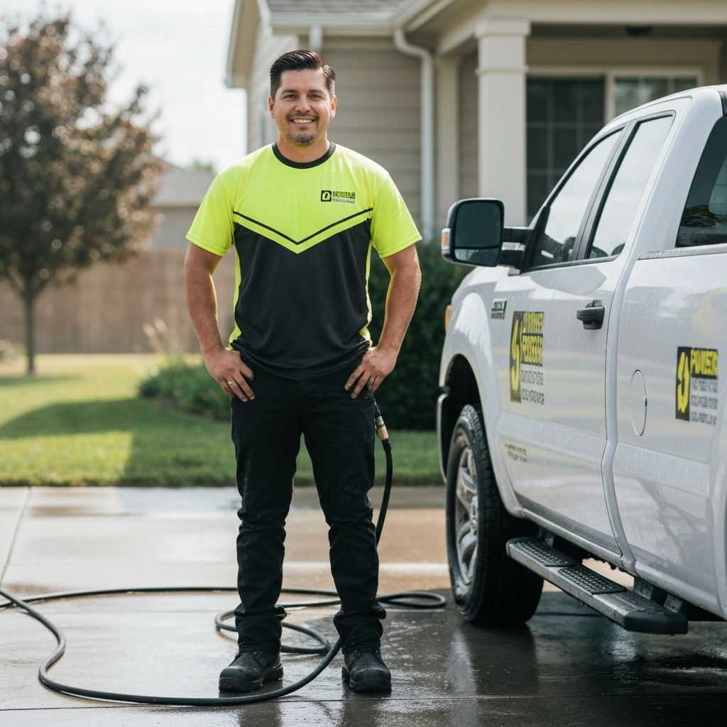 Steve, owner of iWash Power Wash